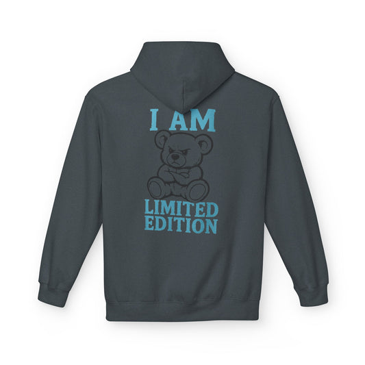 Limited Edition Fleece Hoodie, Cozy Unisex Sweatshirt, Bear Design Hoodie, Perfect Gift for Birthdays, Casual Wear