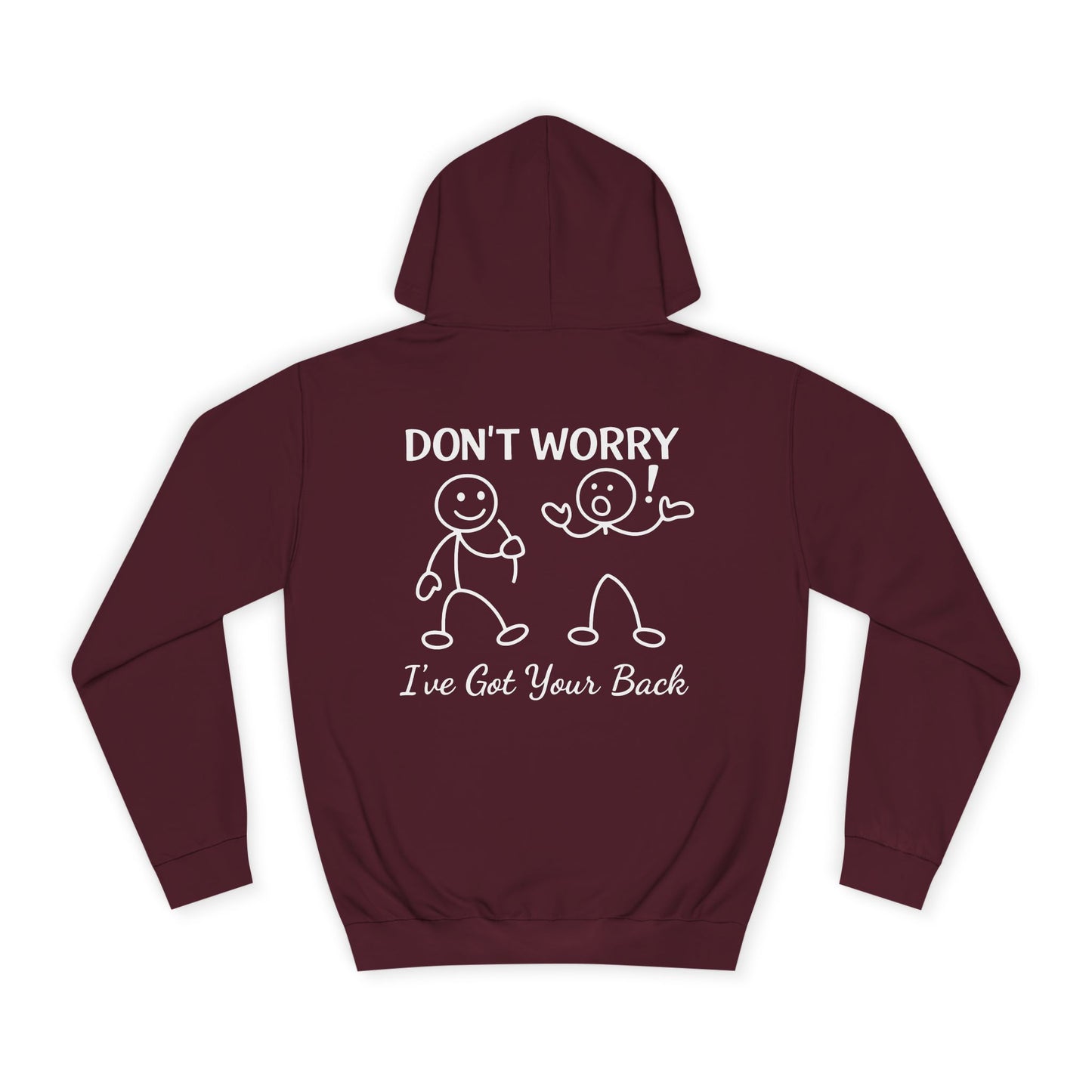 QA Hoodie: Don’t Worry, I’ve Got Your Back - Cozy Sweatshirt for Students, Friendship Gifts, Graduation, College Life, [...]