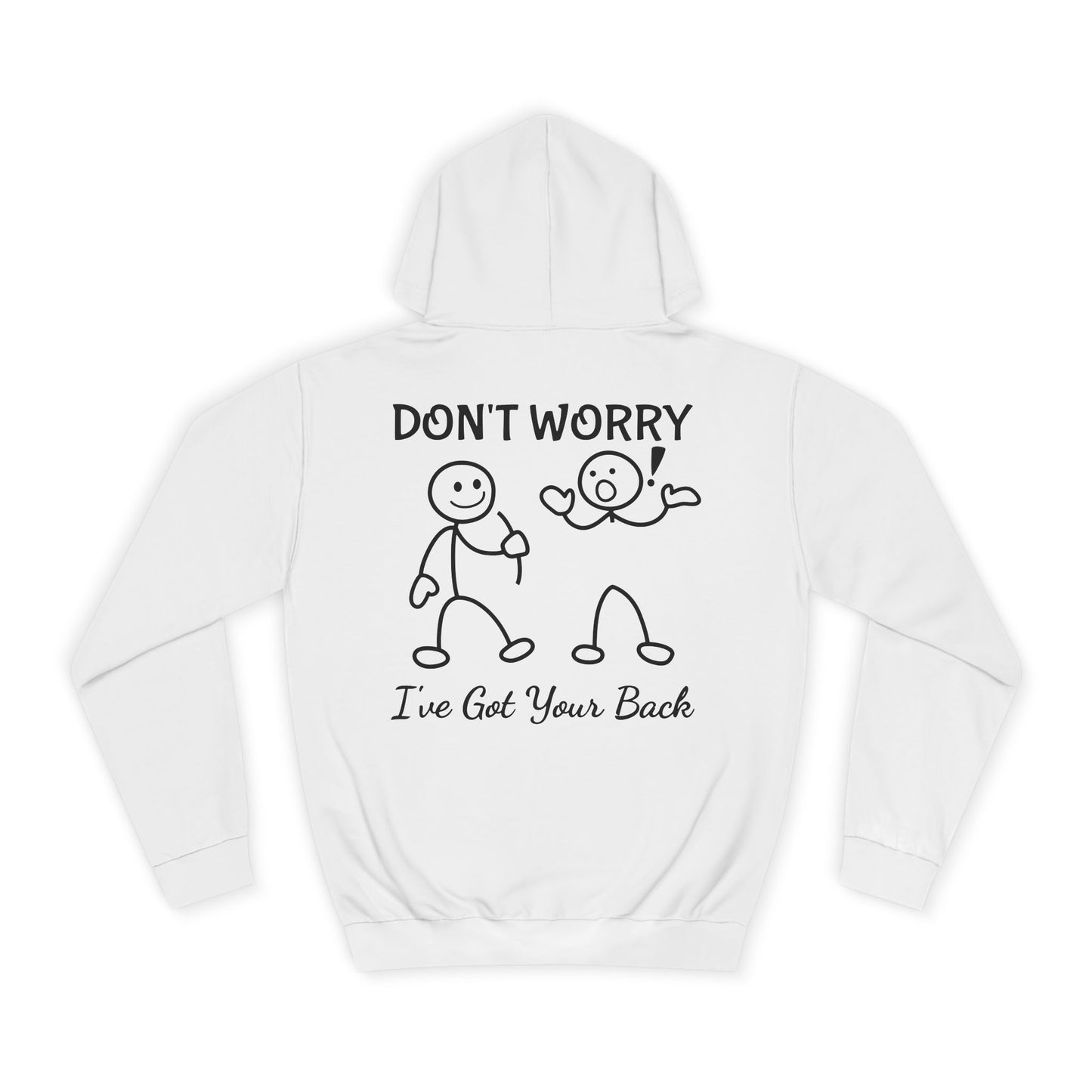 QA Hoodie: Don’t Worry, I’ve Got Your Back - Cozy Sweatshirt for Students, Friendship Gifts, Graduation, College Life, [...]