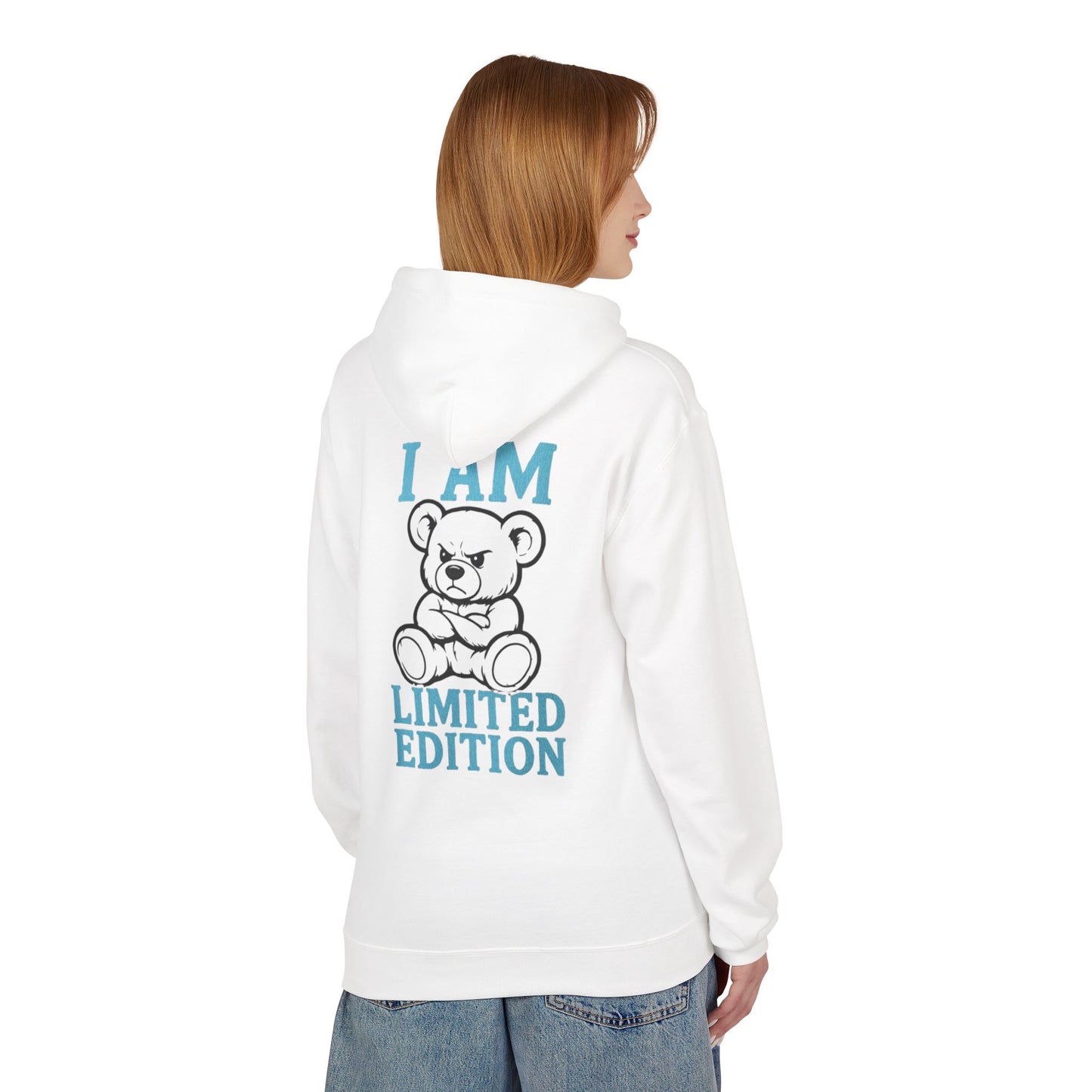 Limited Edition Fleece Hoodie, Cozy Unisex Sweatshirt, Bear Design Hoodie, Perfect Gift for Birthdays, Casual Wear