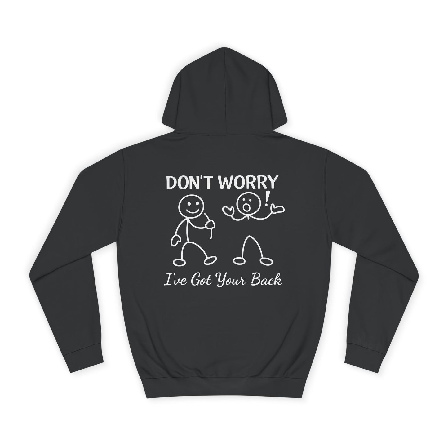 QA Hoodie: Don’t Worry, I’ve Got Your Back - Cozy Sweatshirt for Students, Friendship Gifts, Graduation, College Life, [...]