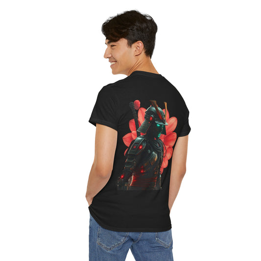 Cool Floral Bounty Hunter Tee, Unisex Graphic T-Shirt, Gaming Apparel, Unique Gift, Casual Wear