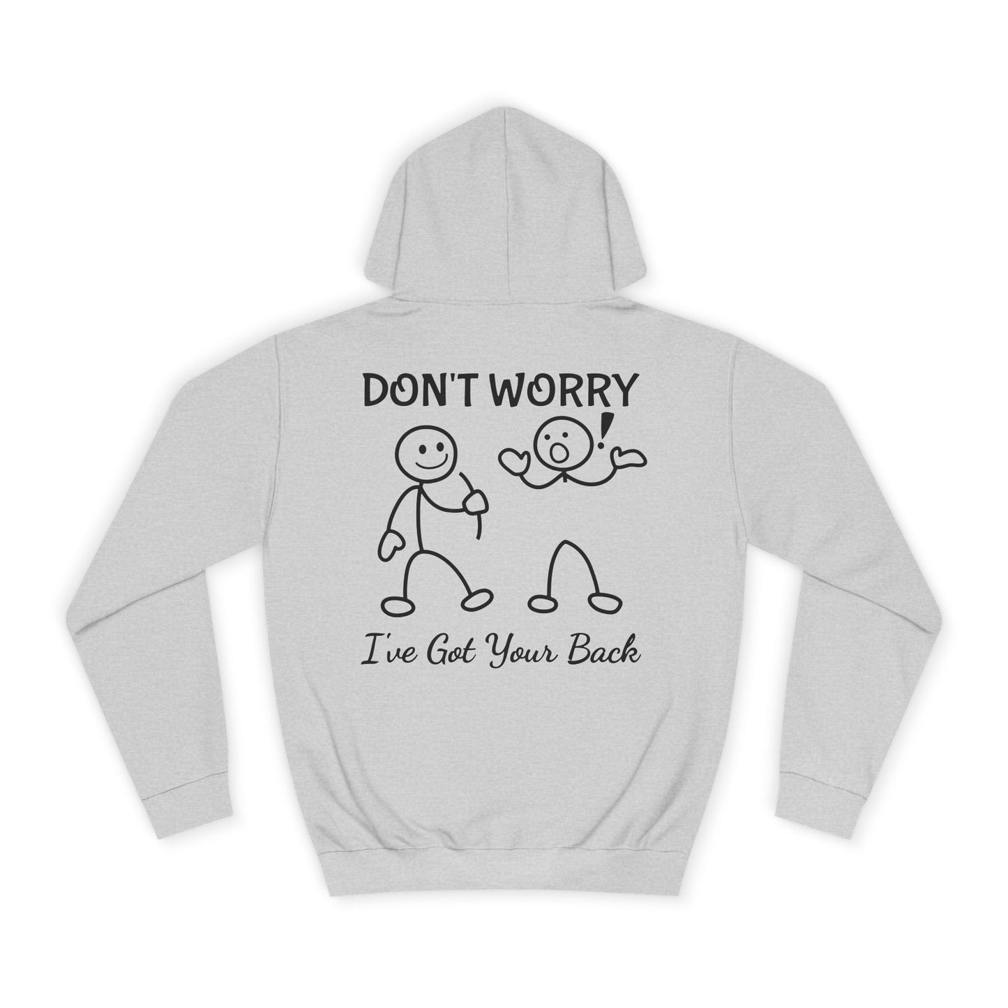 QA Hoodie: Don’t Worry, I’ve Got Your Back - Cozy Sweatshirt for Students, Friendship Gifts, Graduation, College Life, [...]