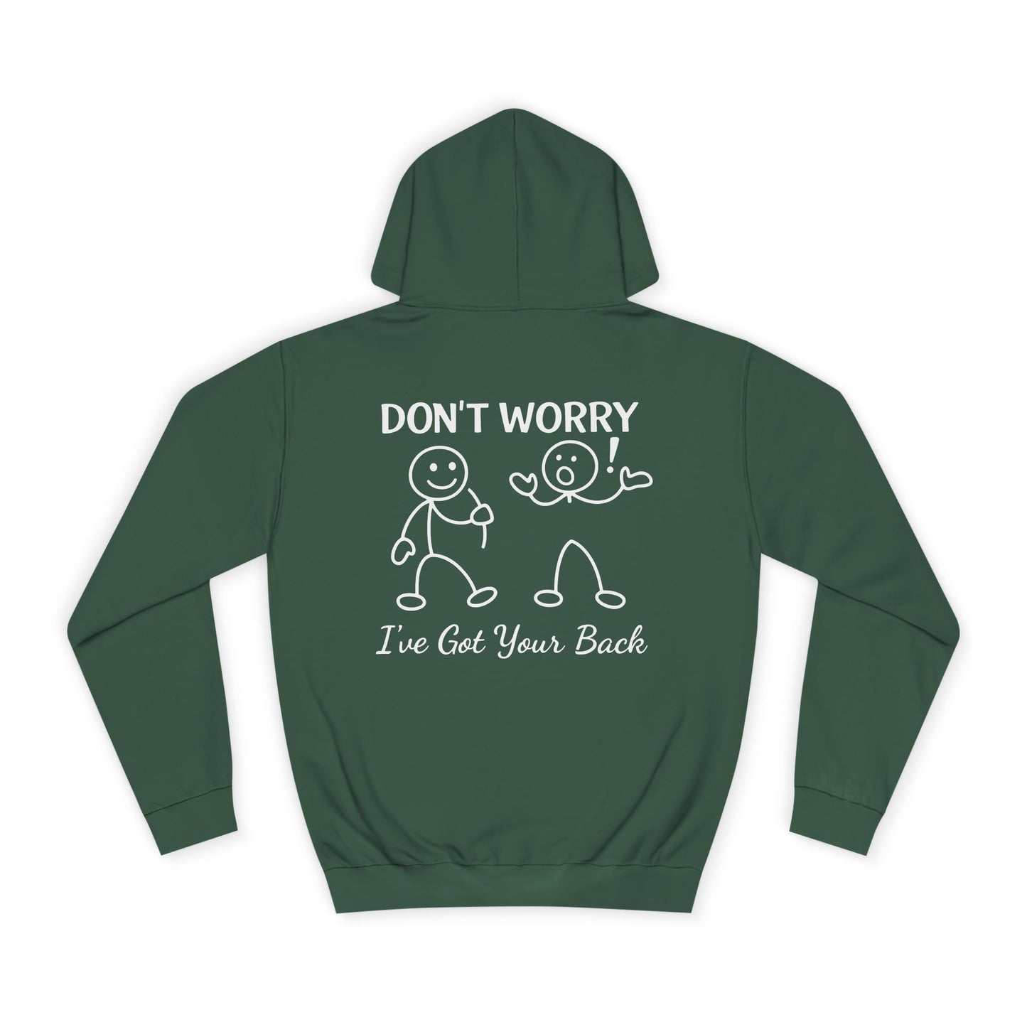 QA Hoodie: Don’t Worry, I’ve Got Your Back - Cozy Sweatshirt for Students, Friendship Gifts, Graduation, College Life, [...]