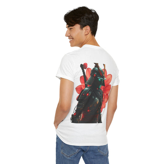 Cool Floral Bounty Hunter Tee, Unisex Graphic T-Shirt, Gaming Apparel, Unique Gift, Casual Wear
